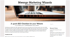 Desktop Screenshot of mwengo.org